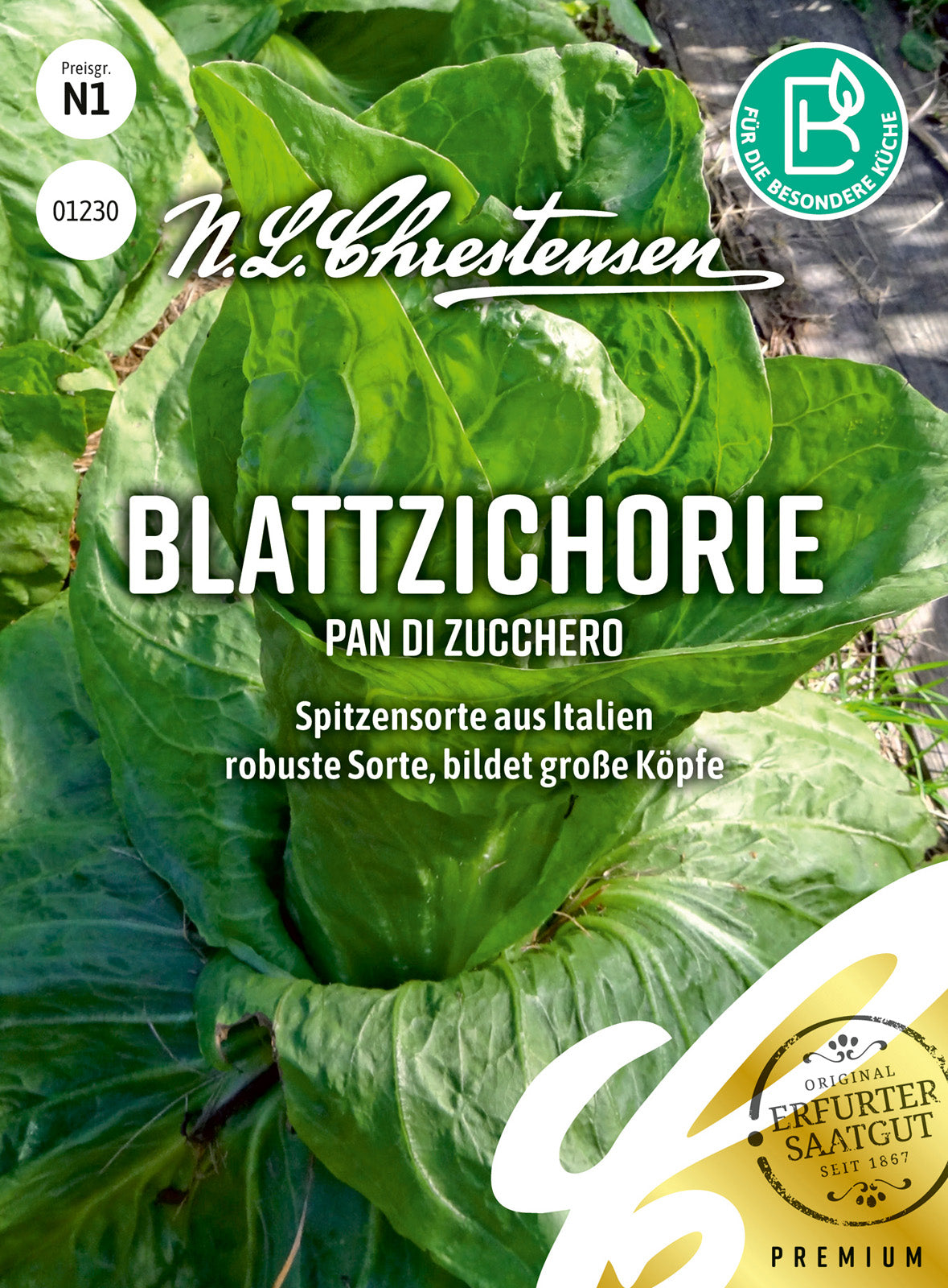 N.L. Chrestensen Blattzichorie Pan di zucchero