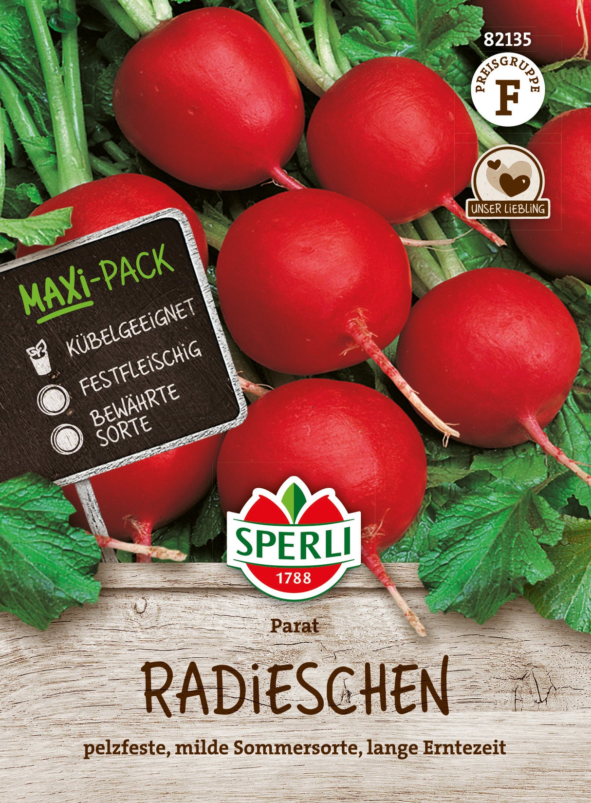 SPERLI Radieschen Parat Vorteilspackung