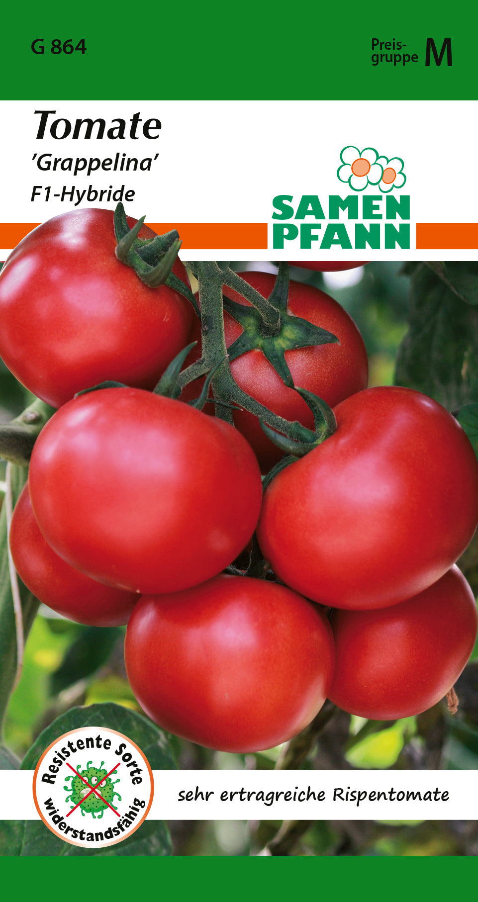 Samen Pfann Grappelina Tomaten