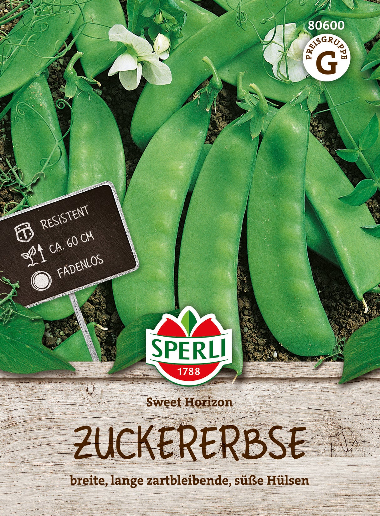 SPERLI Zuckererbse Sweet Horizon