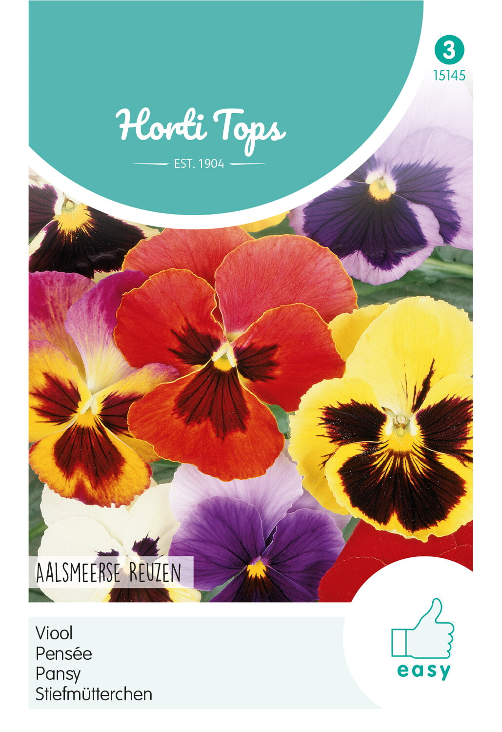 Horti Tops Stiefmütterchen Max. Aalsmeer King Size Mischung