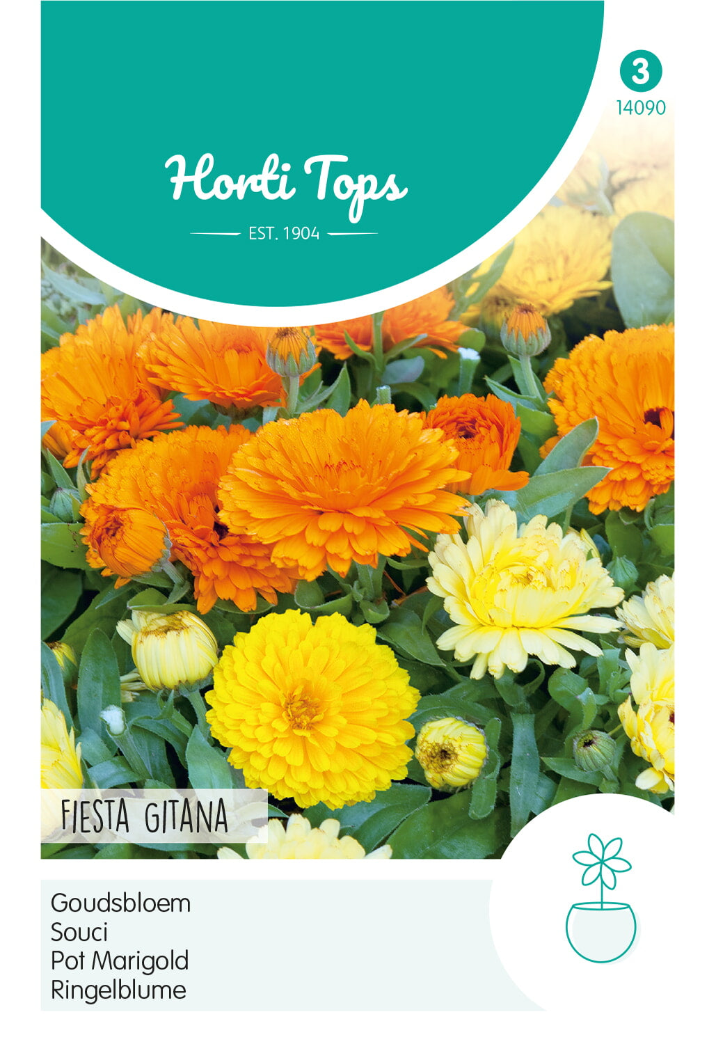 Horti Tops Ringelblume Fiesta Gitana Mischung