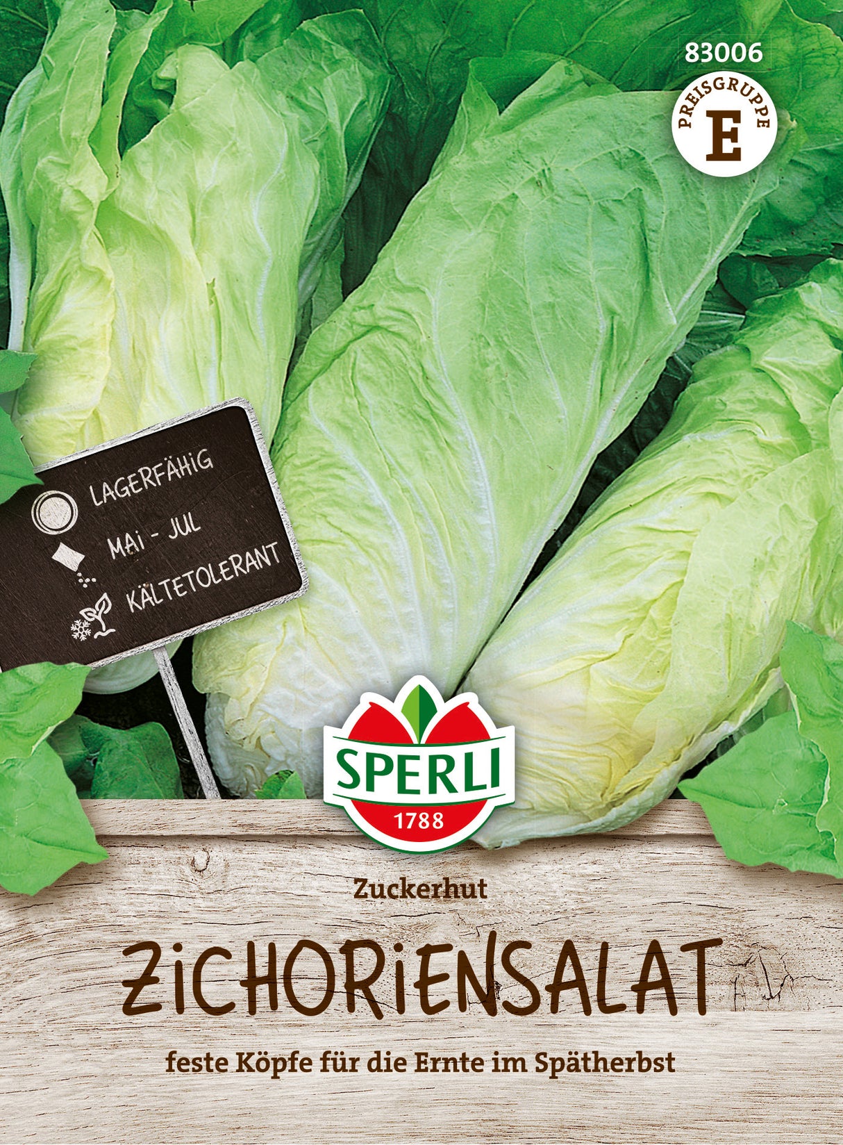 SPERLI Zichoriensalat Zuckerhut