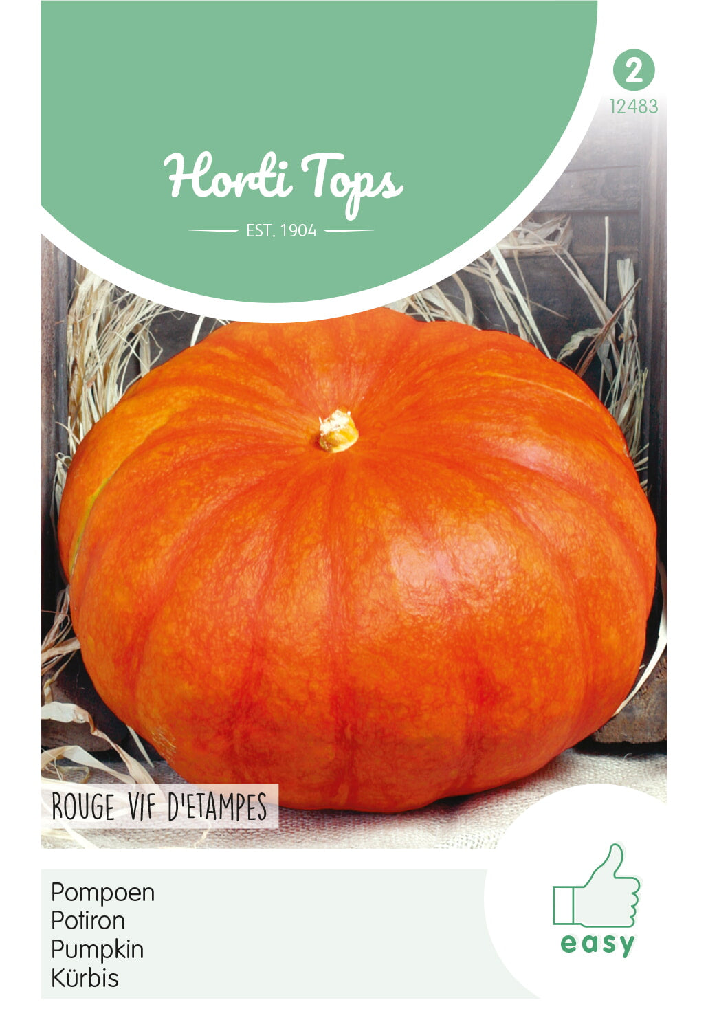 Horti Tops Kürbis Rouge vif d'Etampes