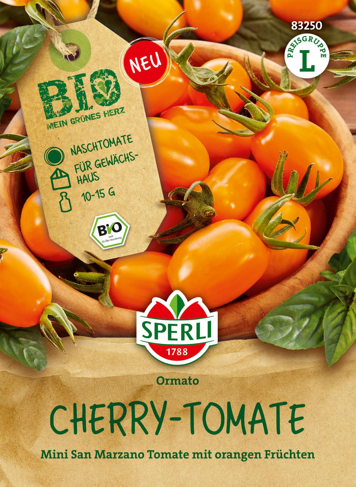 SPERLI BIO Cherrytomate Ormato (BOL-T-4701)