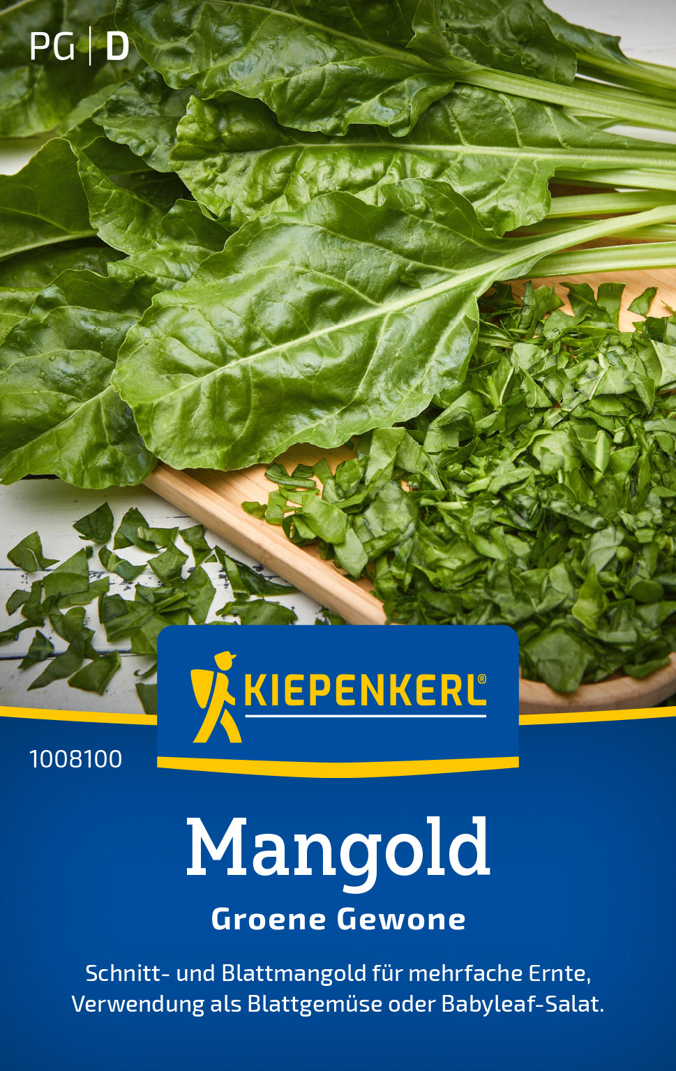 Kiepenkerl Mangold Groene Gewone