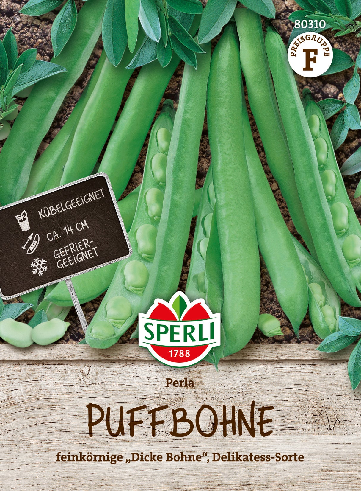 SPERLI Puffbohne Perla