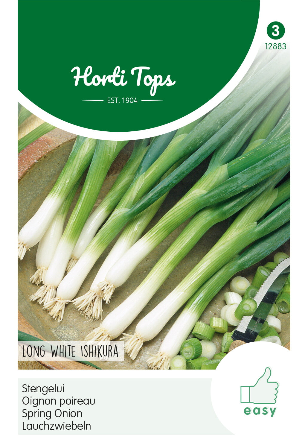 Horti Tops Lauchzwiebel Long White Ishikura