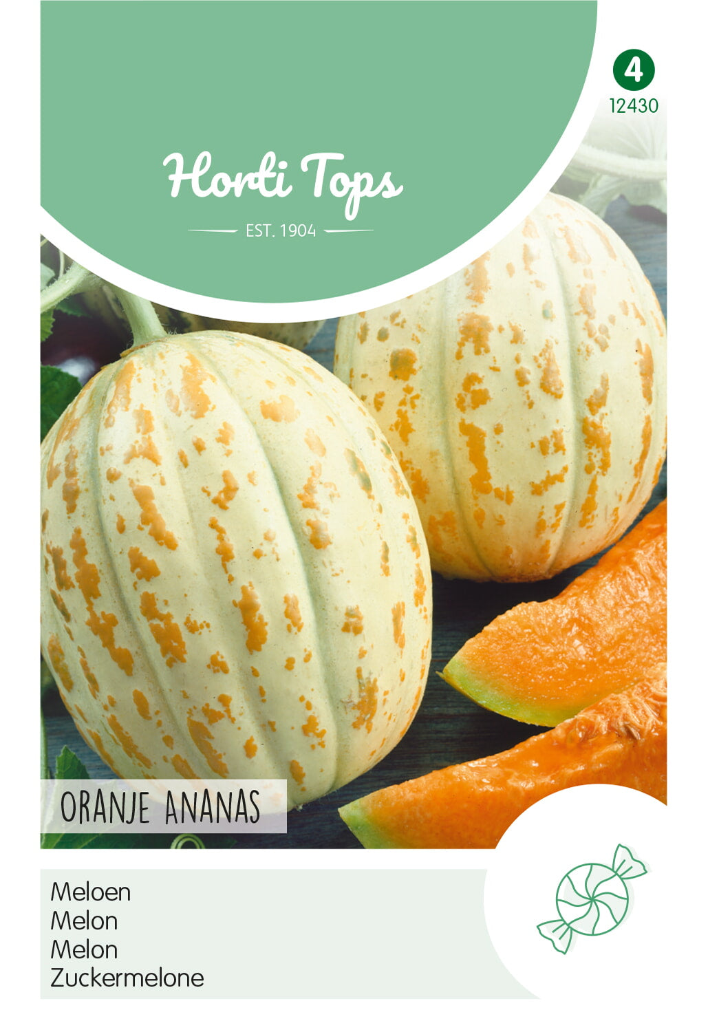 Horti Tops Zuckermelone Orange Ananas