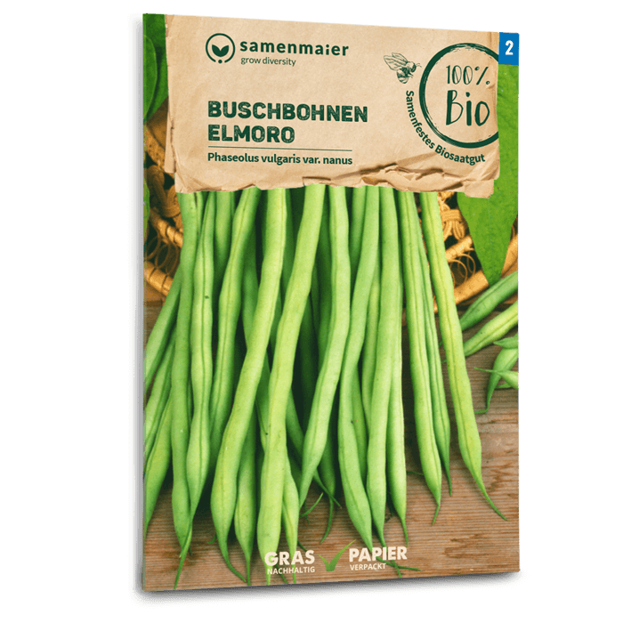 Samen Maier BIO Buschbohnen Elmoro