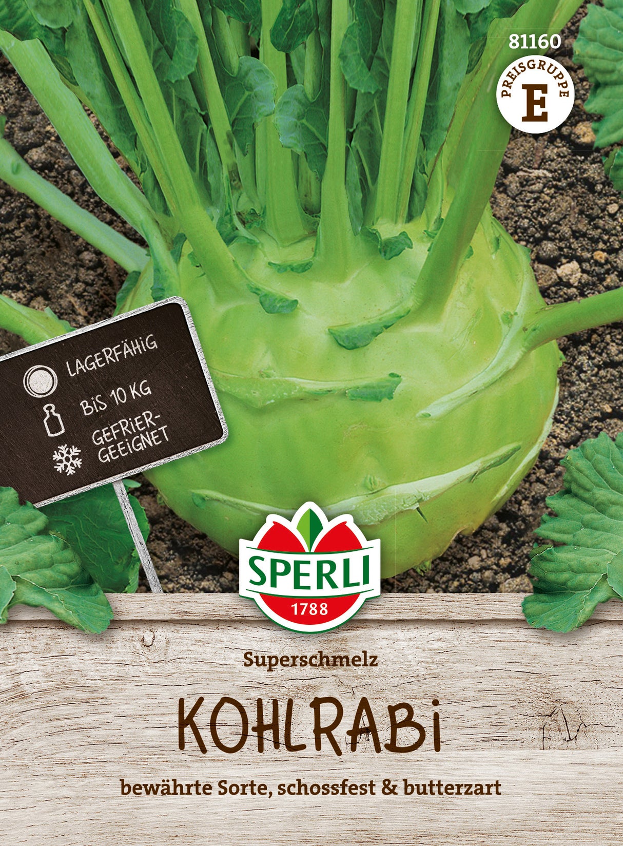SPERLI Kohlrabi Superschmelz