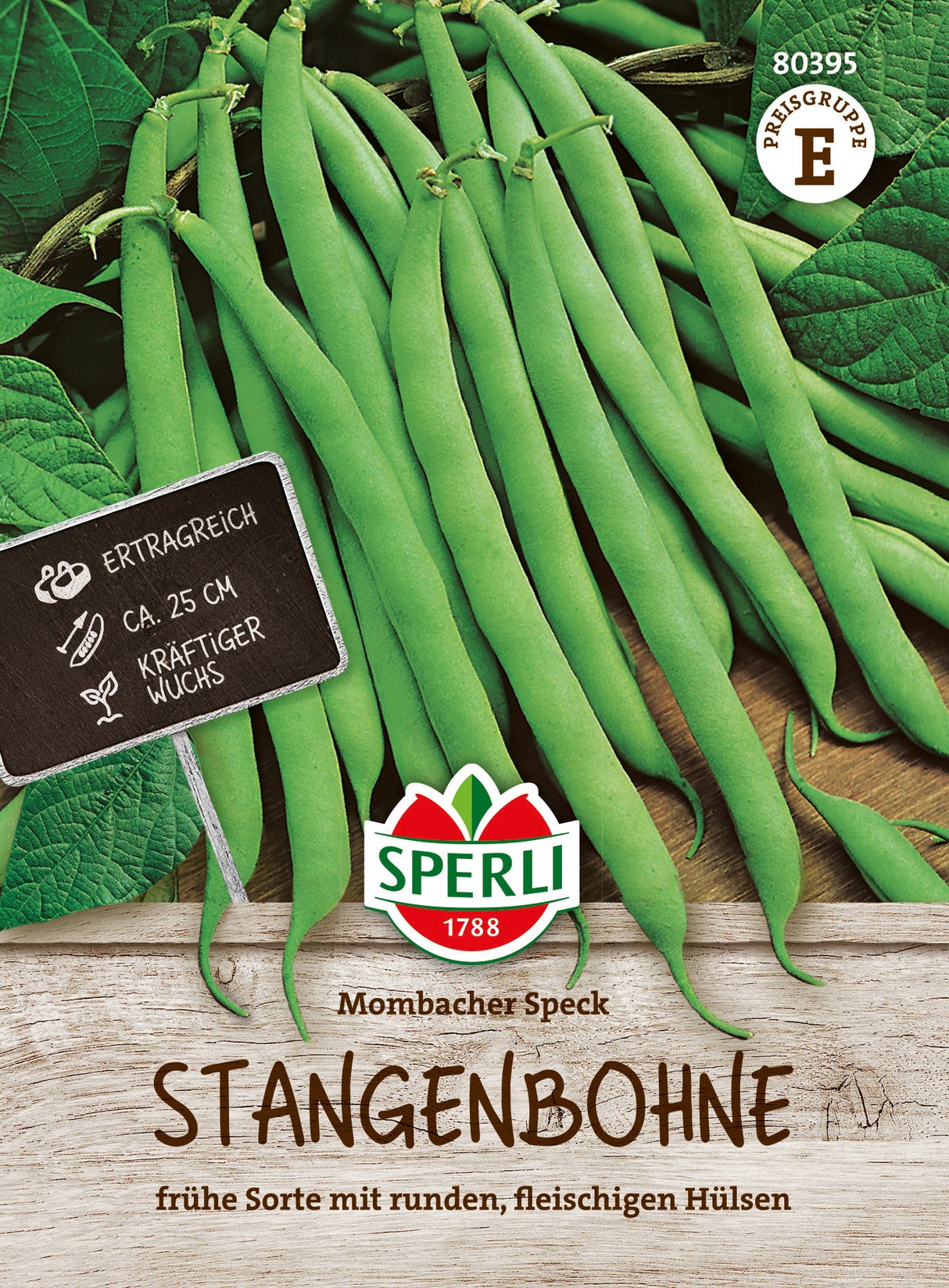 SPERLI Stangenbohne Mombacher Speck