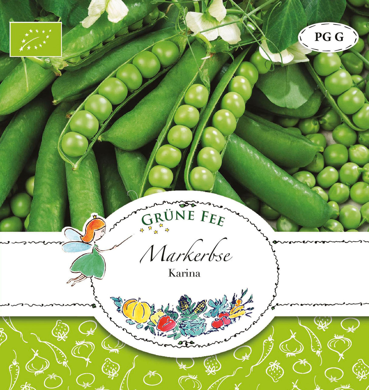 Grüne Fee Markerbsen dunkelgrün & ertragreich