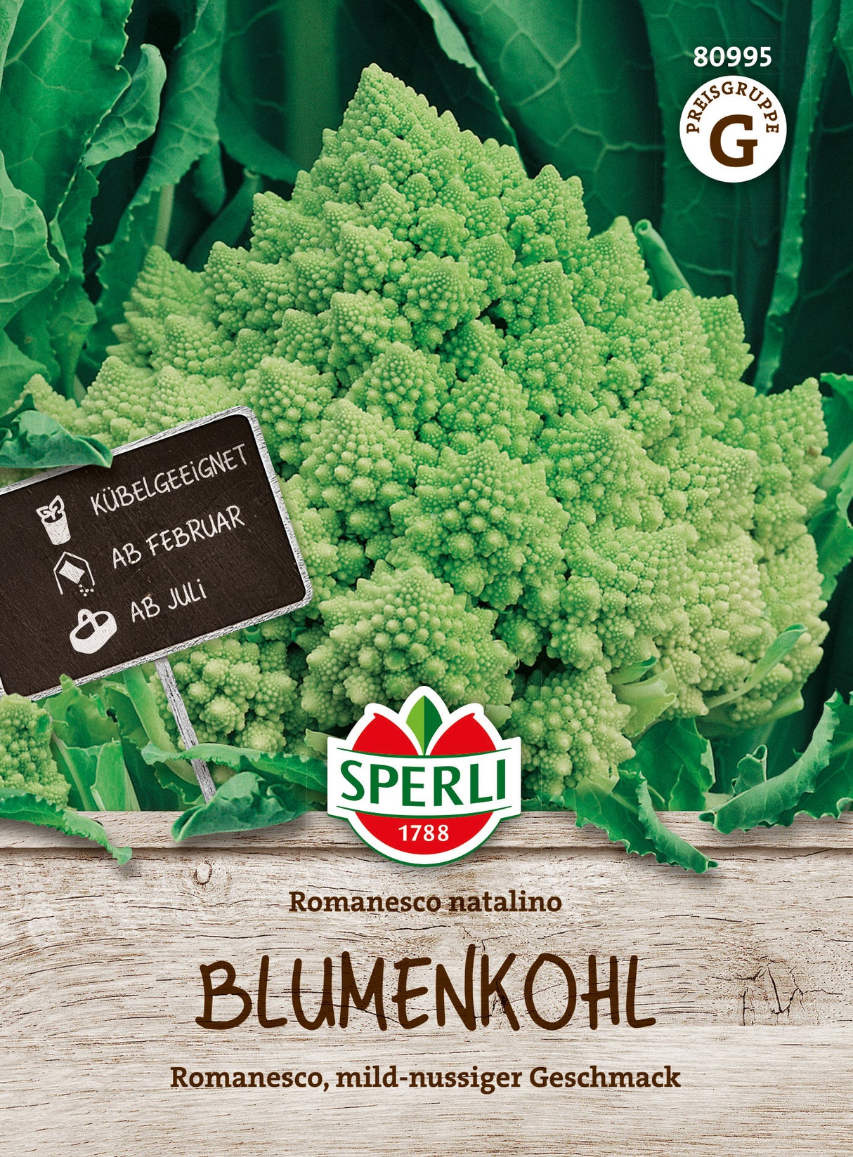 SPERLI Kohl Romanesco natalino