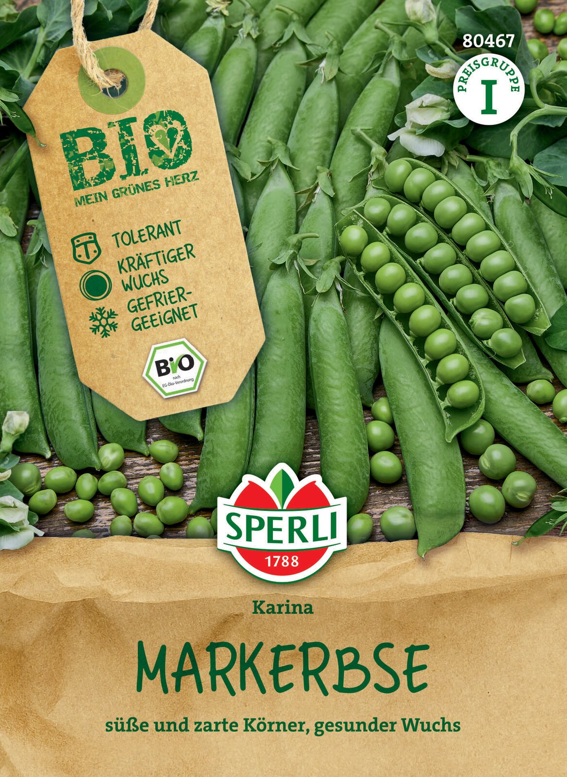 SPERLI BIO Markerbse Karina