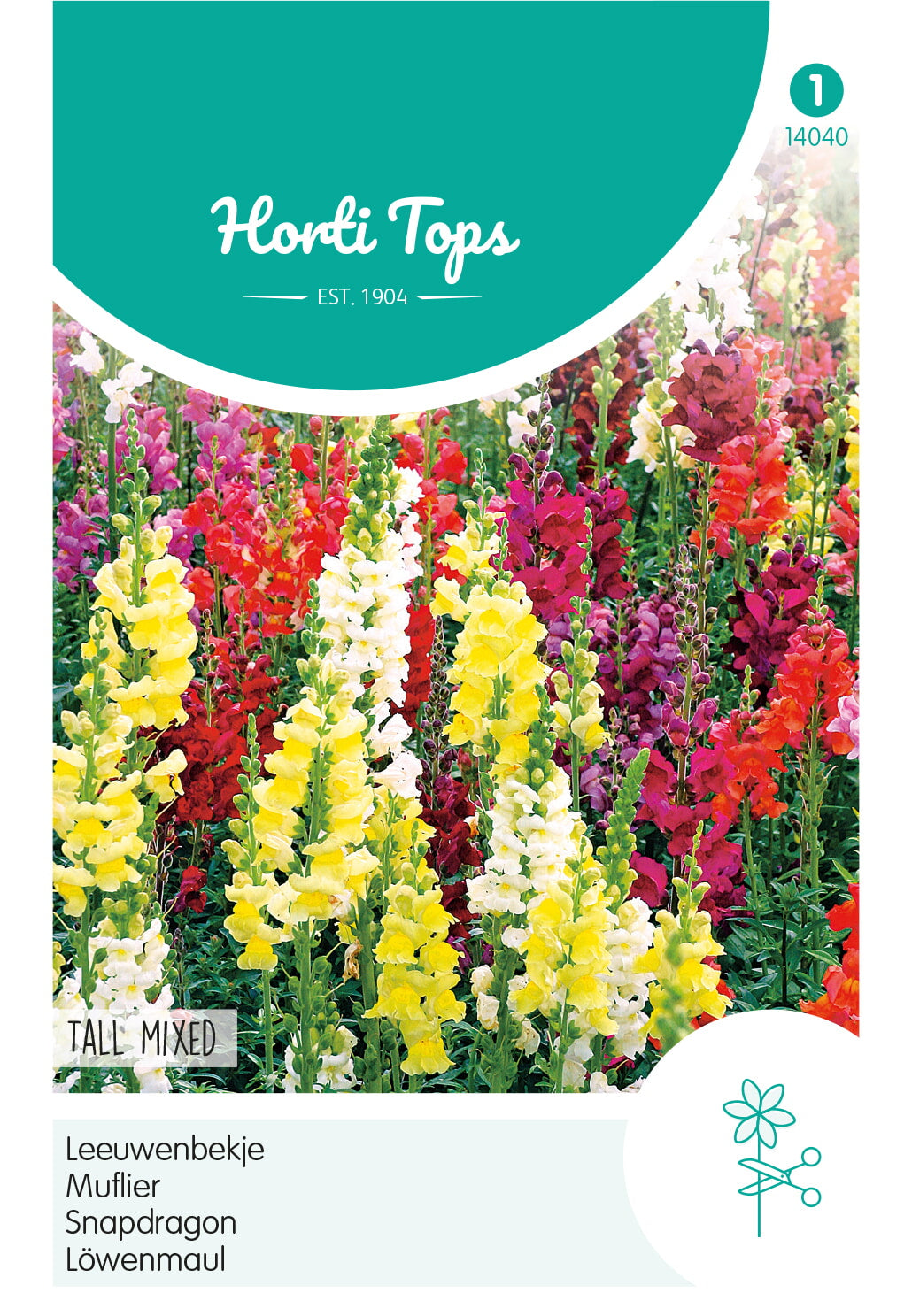 Horti Tops Löwenmaul Hohe Mischung