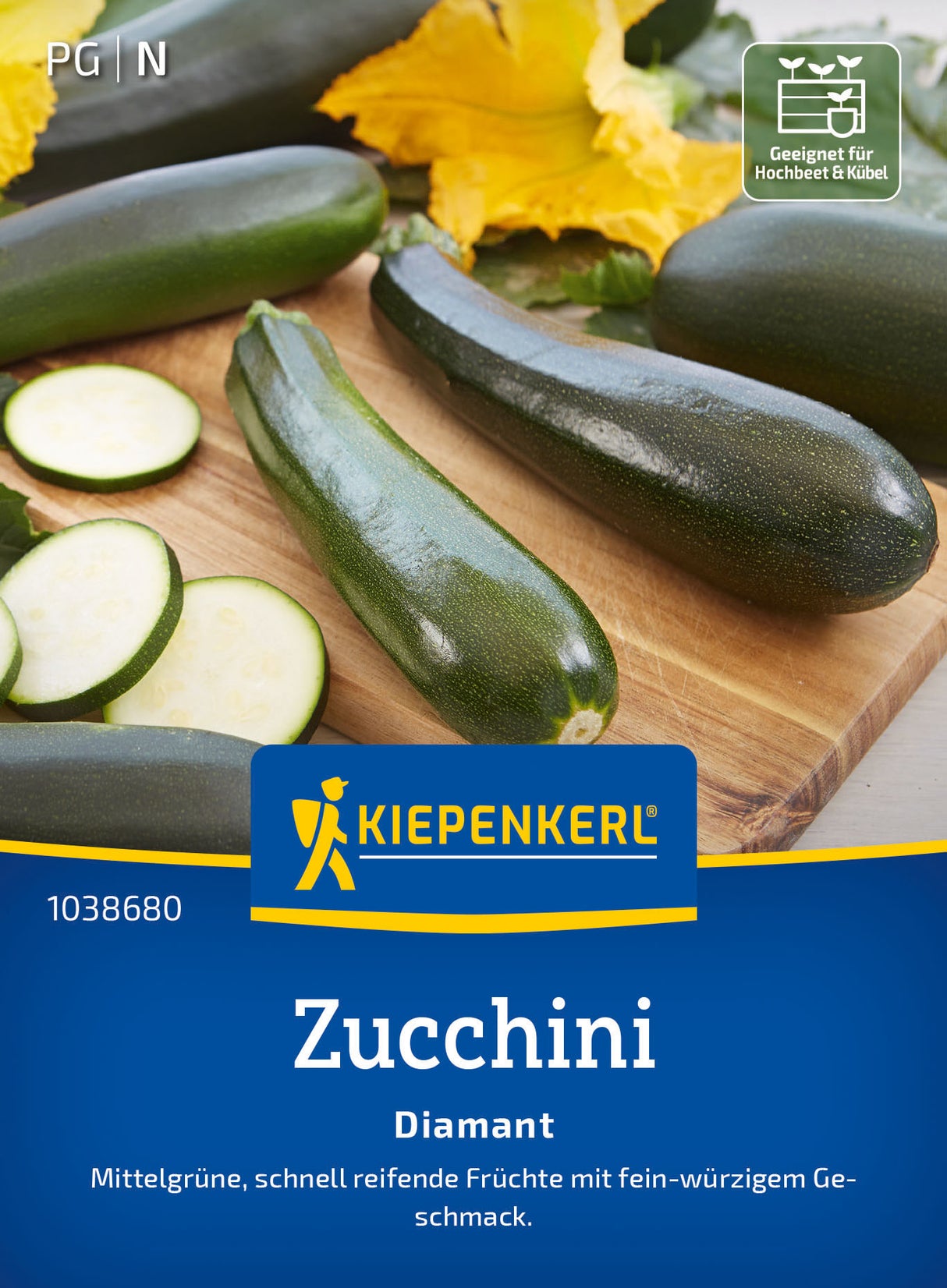 Kiepenkerl Zucchini Diamant