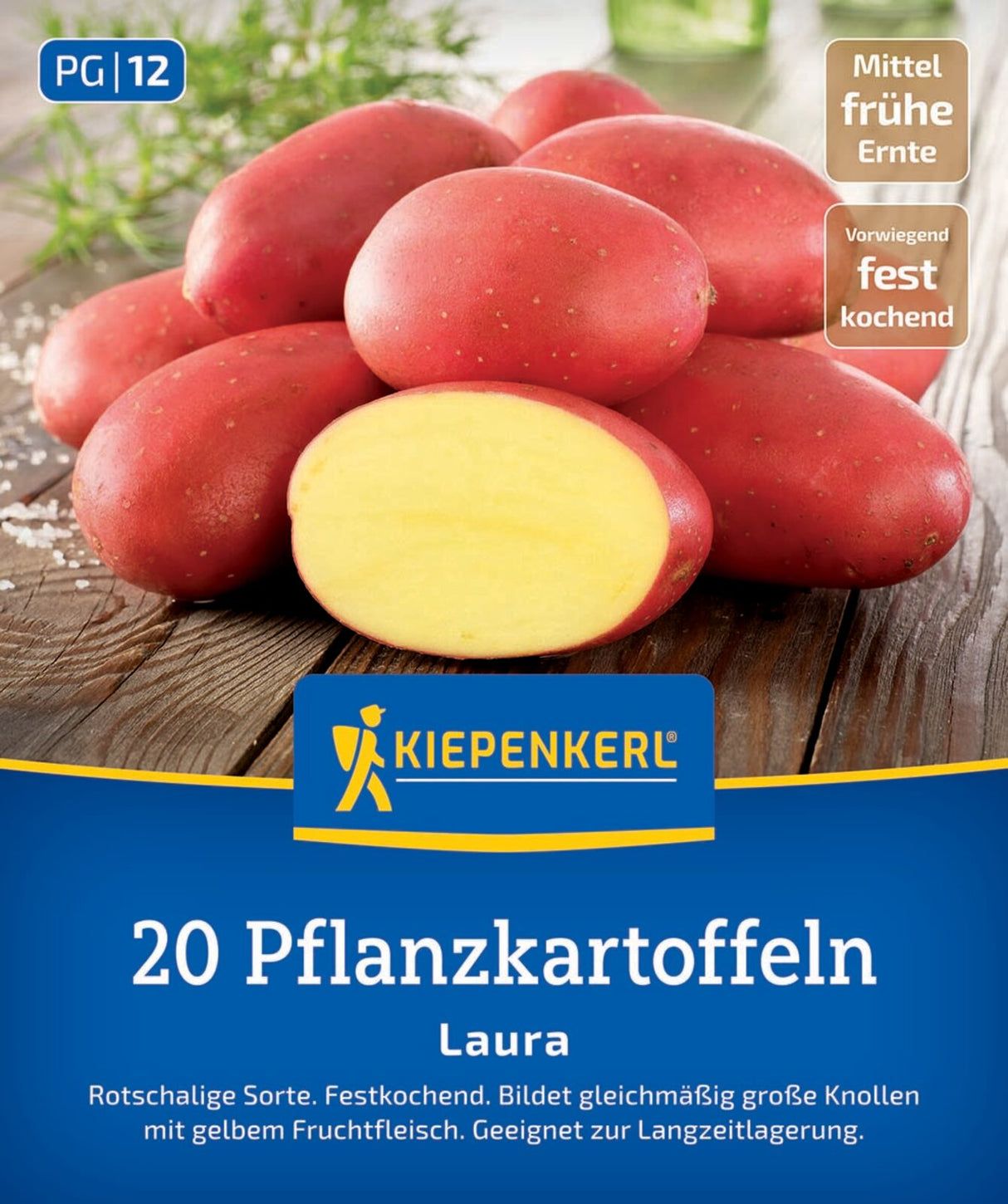 Kiepenkerl Pflanzkartoffel Laura 20 Stück