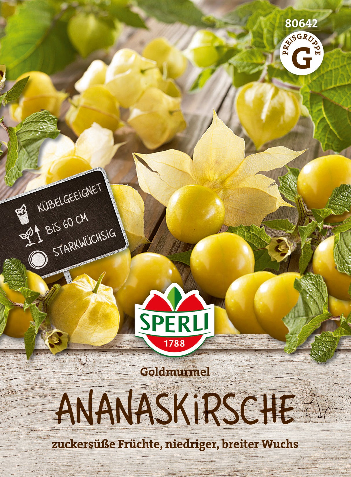 SPERLI Ananaskirsche Goldmurmel