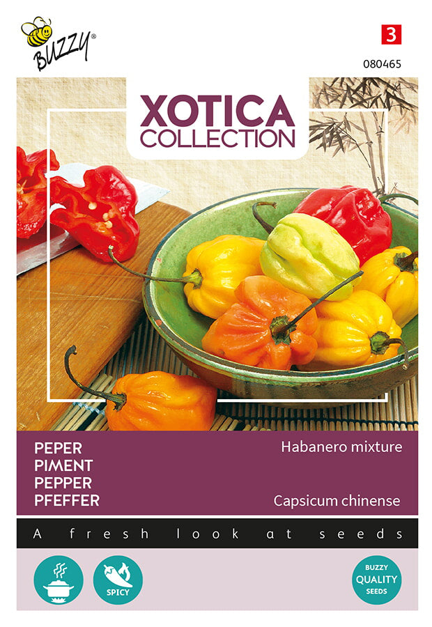 Buzzy Seeds Pfeffer  Habanero Mischung