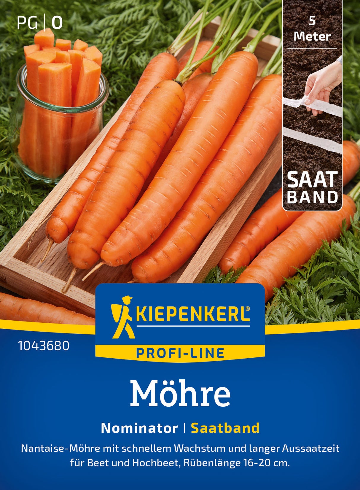 Kiepenkerl Möhren Nominator Saatband