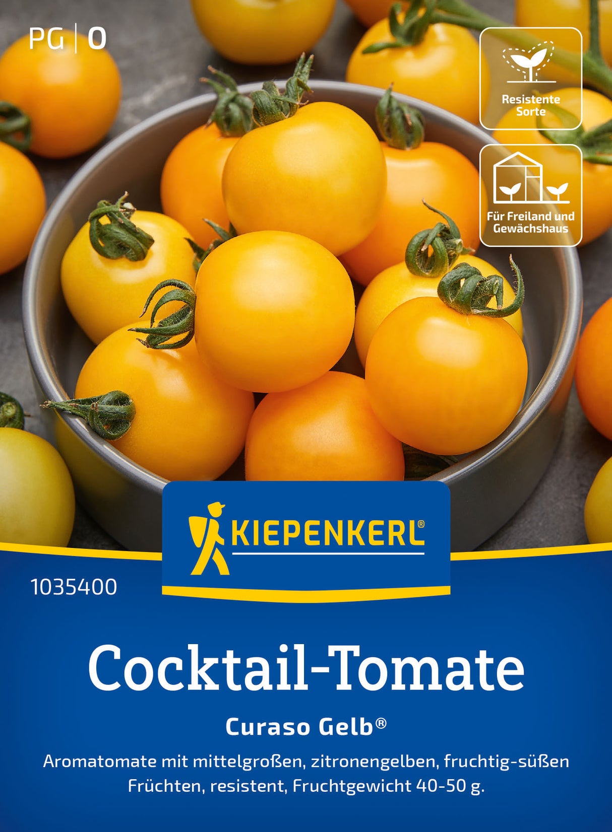 Kiepenkerl Cocktailtomaten Curaso Gelb®