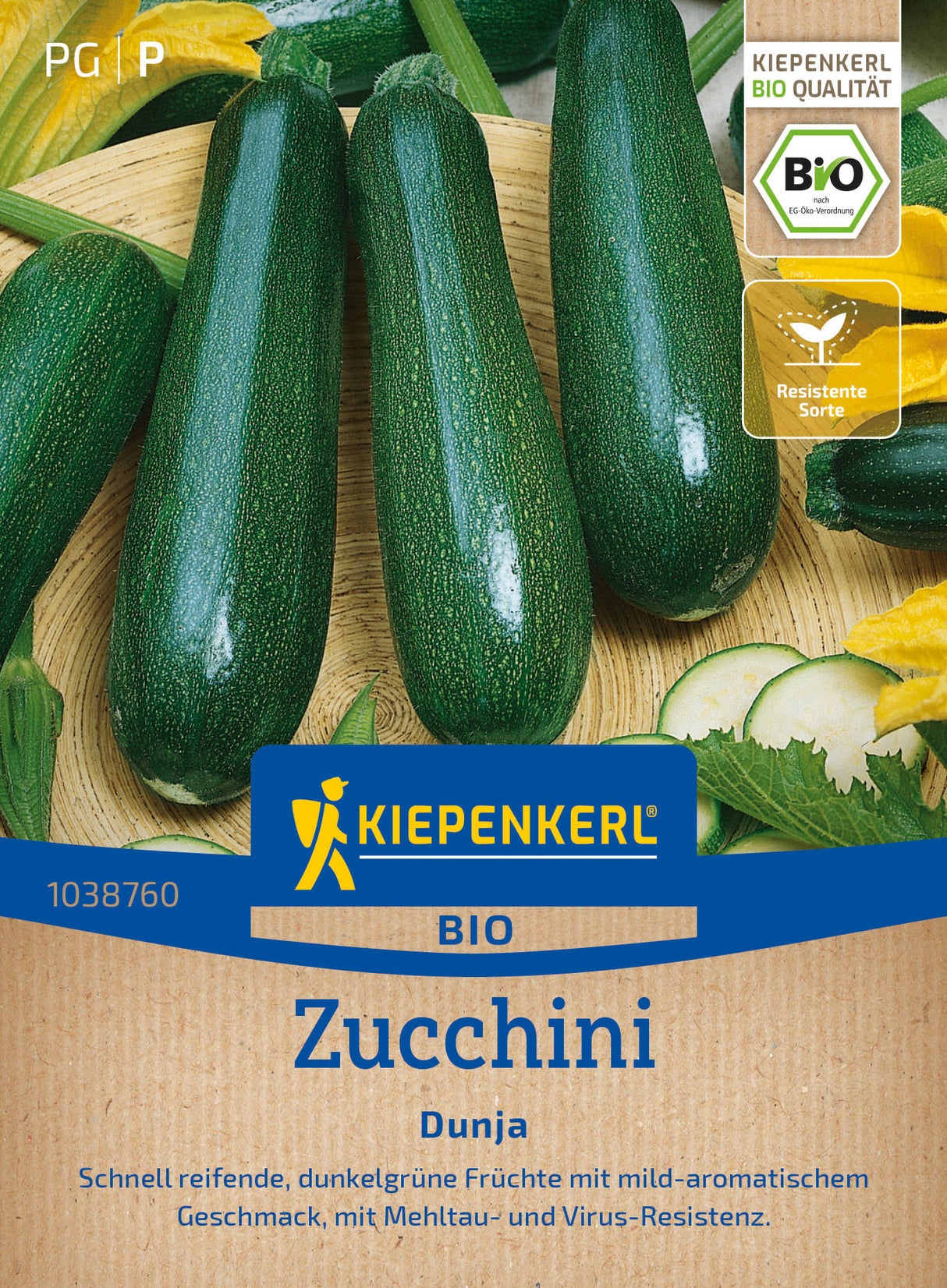 Kiepenkerl Zucchini Dunja