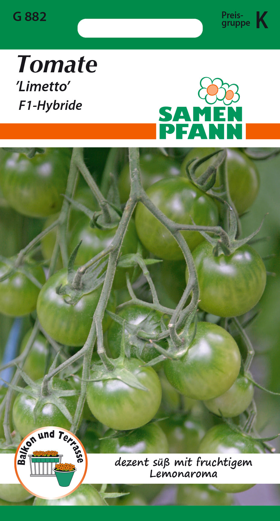 Samen Pfann Tomate Limetto