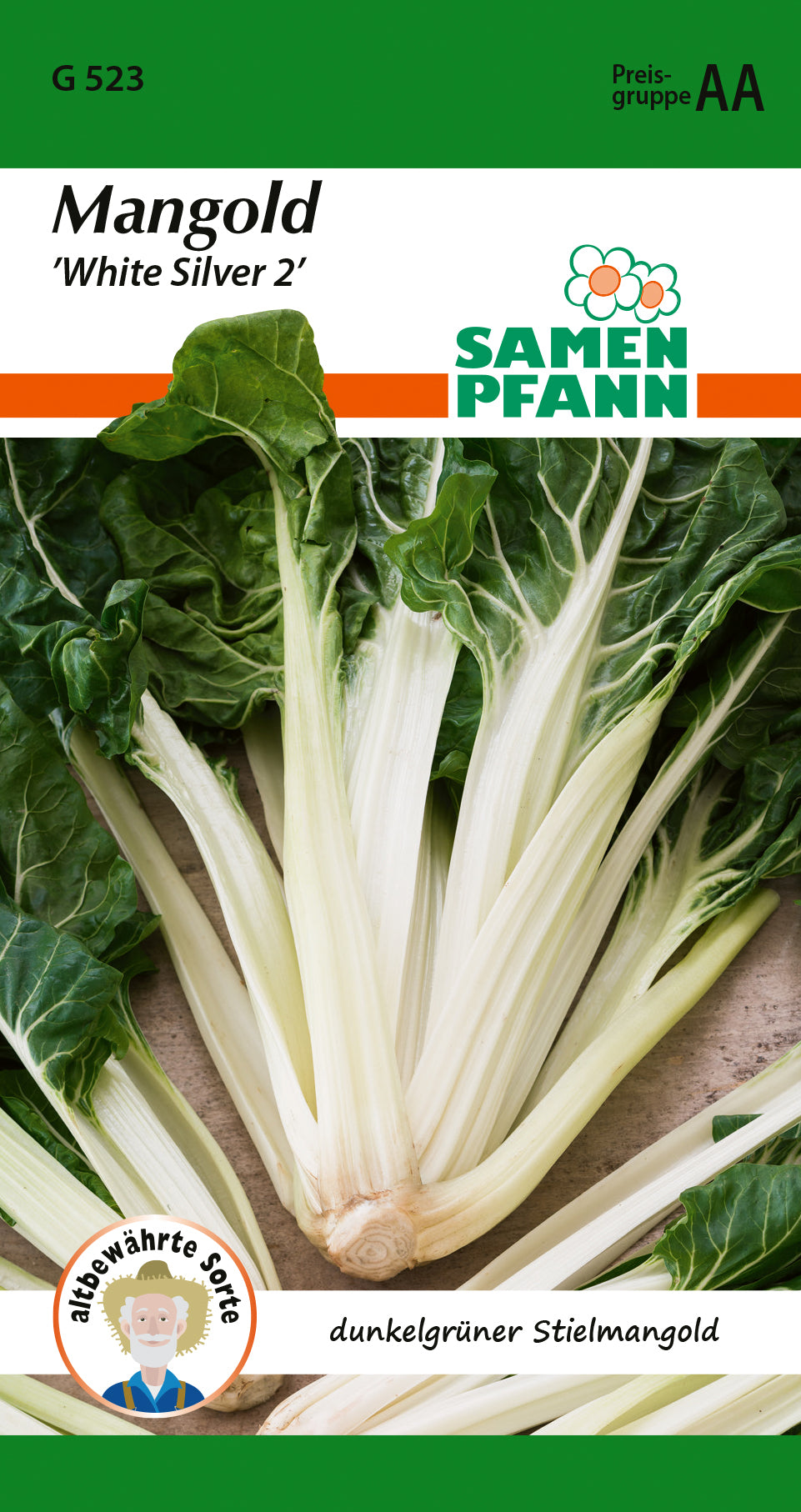 Samen Pfann Mangold White Silver 2