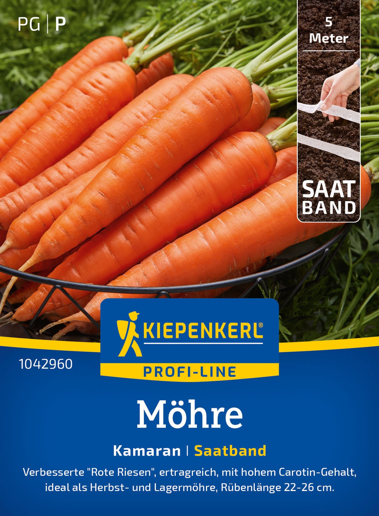 Kiepenkerl Möhren Kamaran Saatband