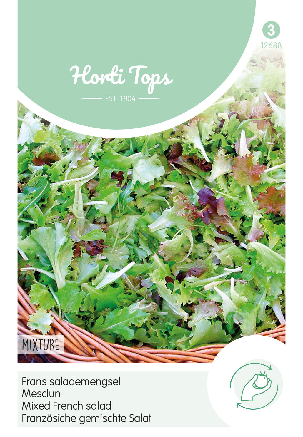 Horti Tops Salat French Mischung