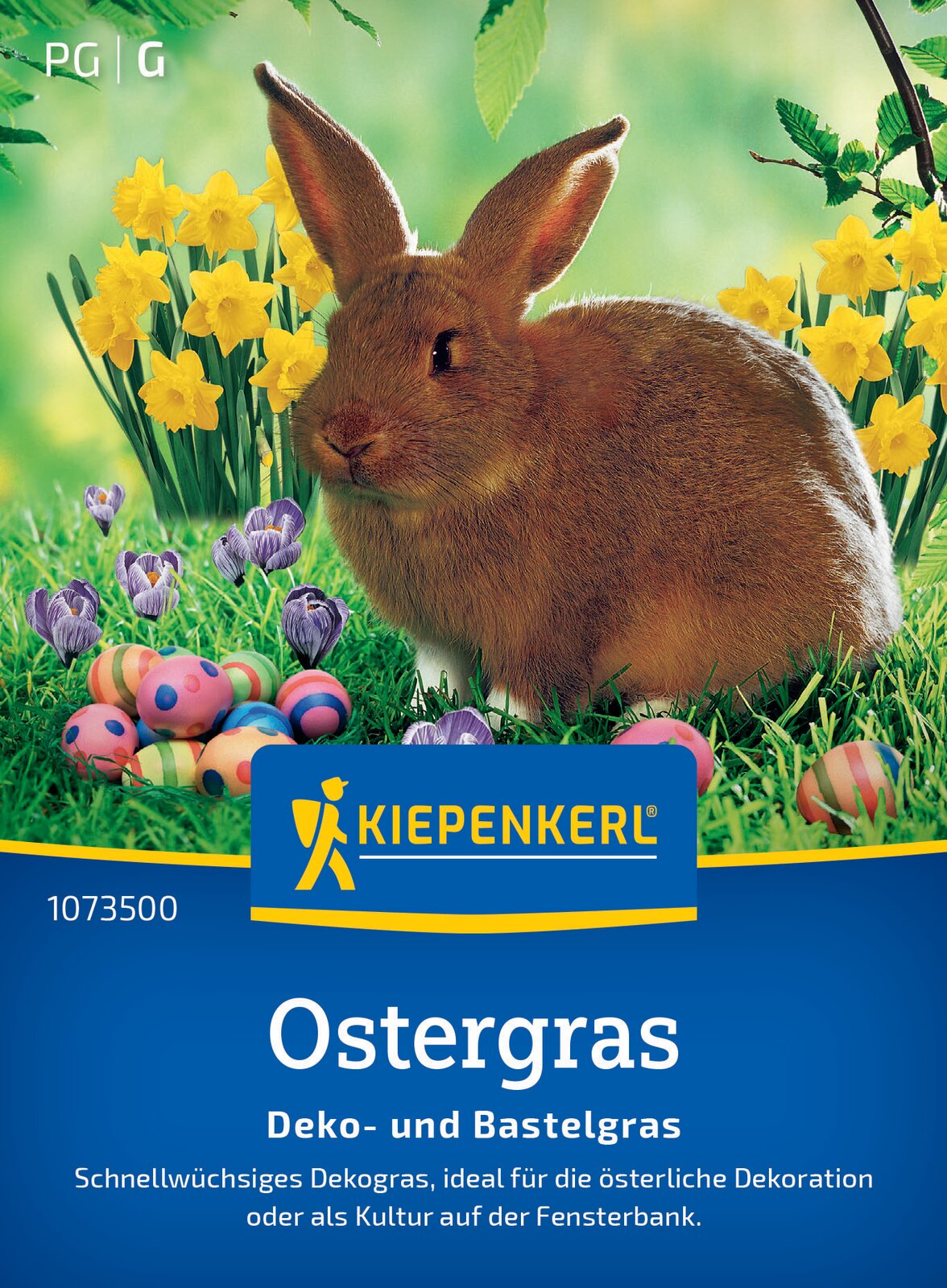 Kiepenkerl Gräser Ostergras, Deko- und Bastelgras Loses Saatgut