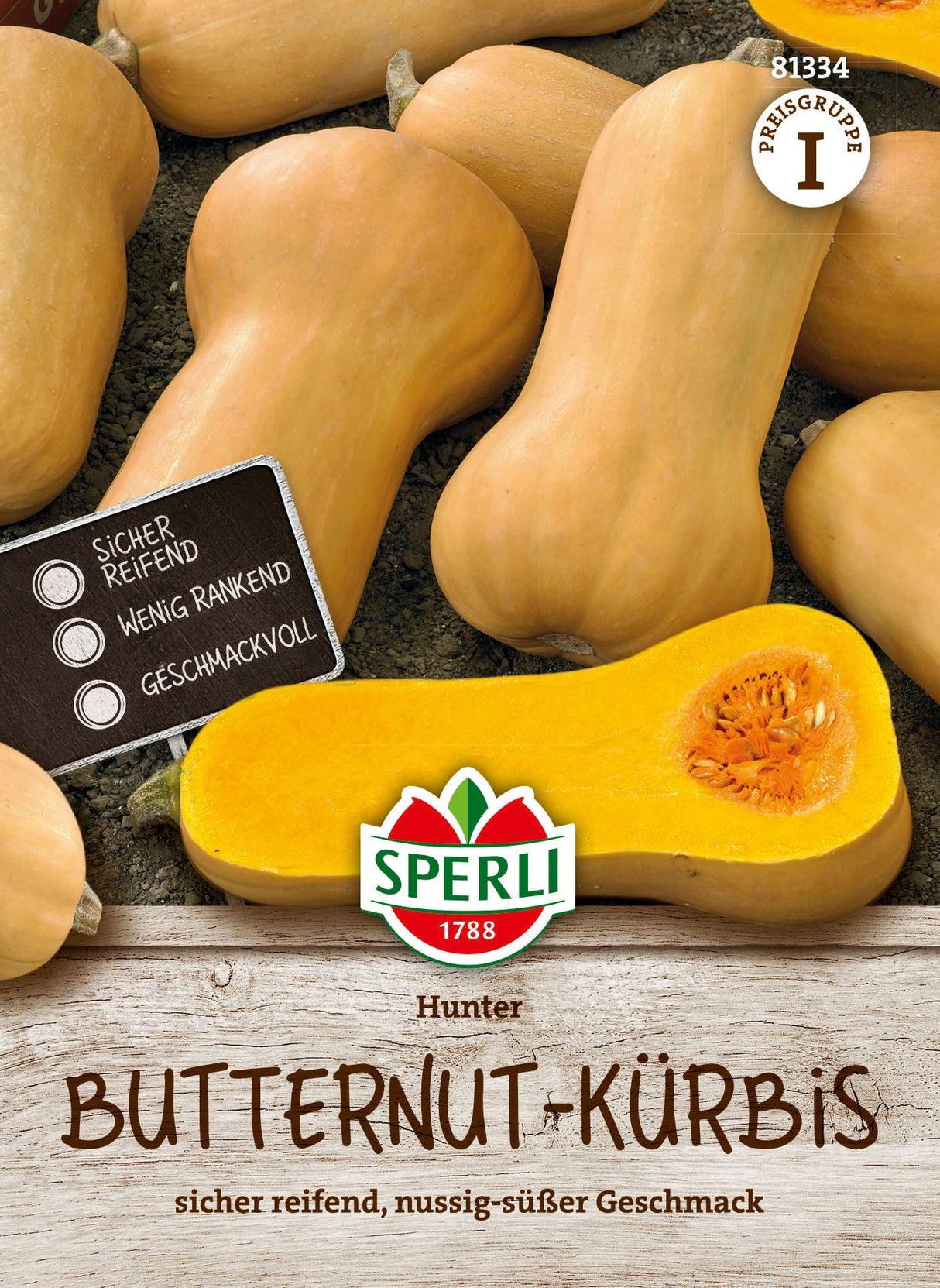 SPERLI Butternutkürbis Hunter