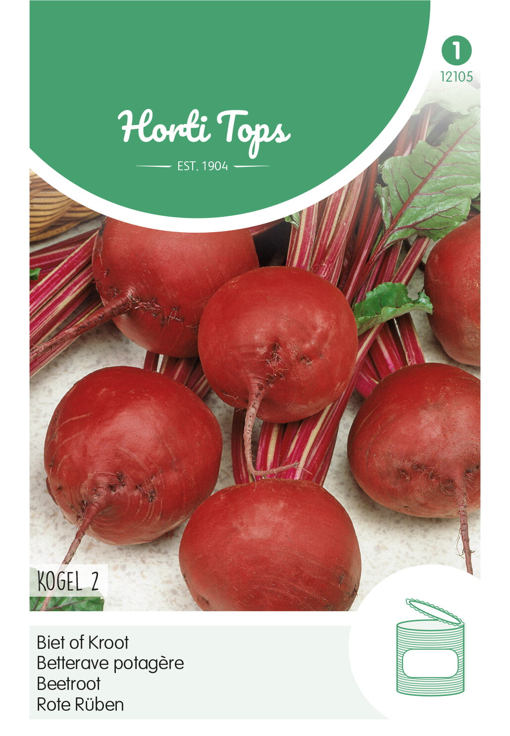 Horti Tops Rote Bete Rote Kugel 2