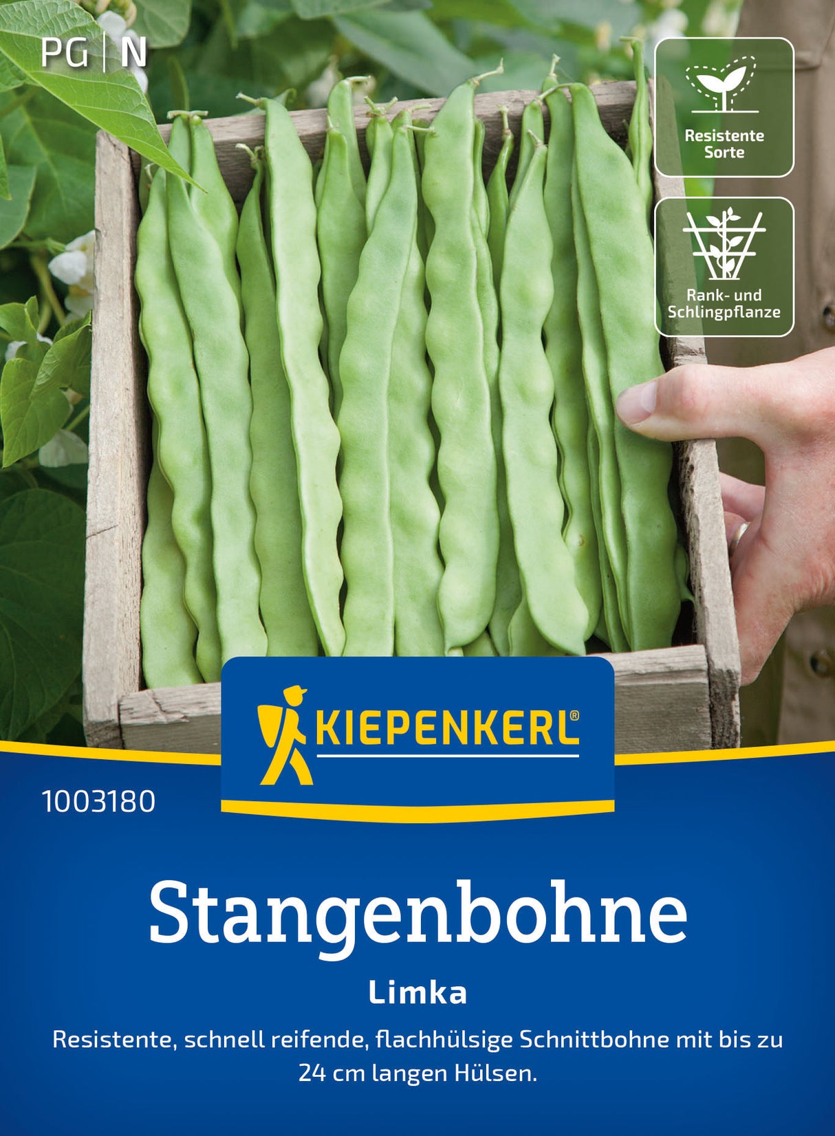Kiepenkerl Stangenbohnen Limka