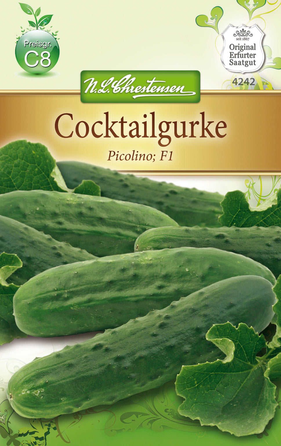 N.L. Chrestensen Cocktailgurke Picolino, F1