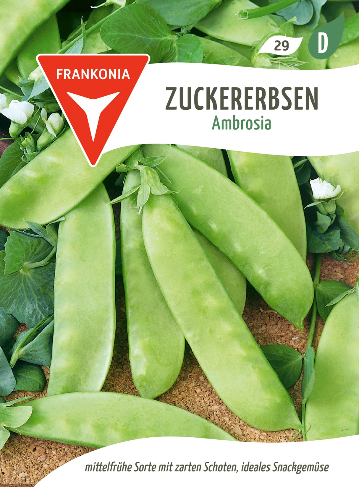 Frankonia Samen Zuckererbsen Ambrosia