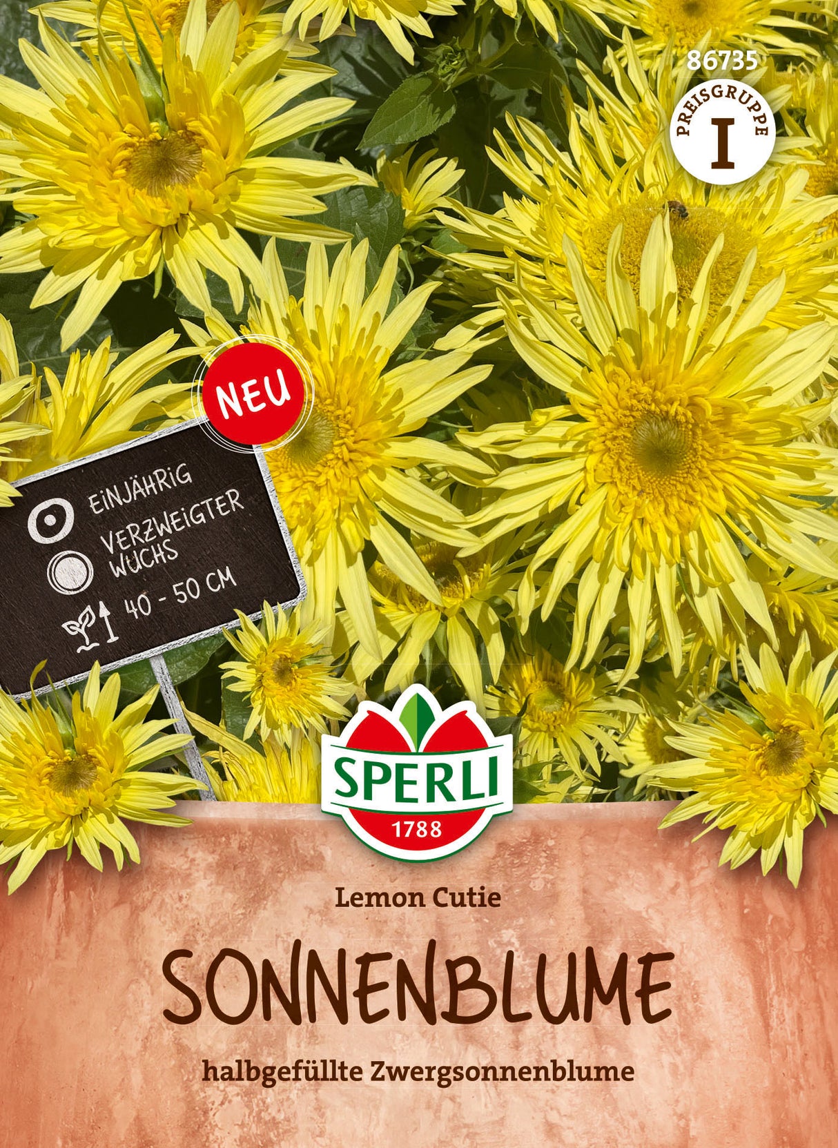 SPERLI Sonnenblumensame Lemon Cutie