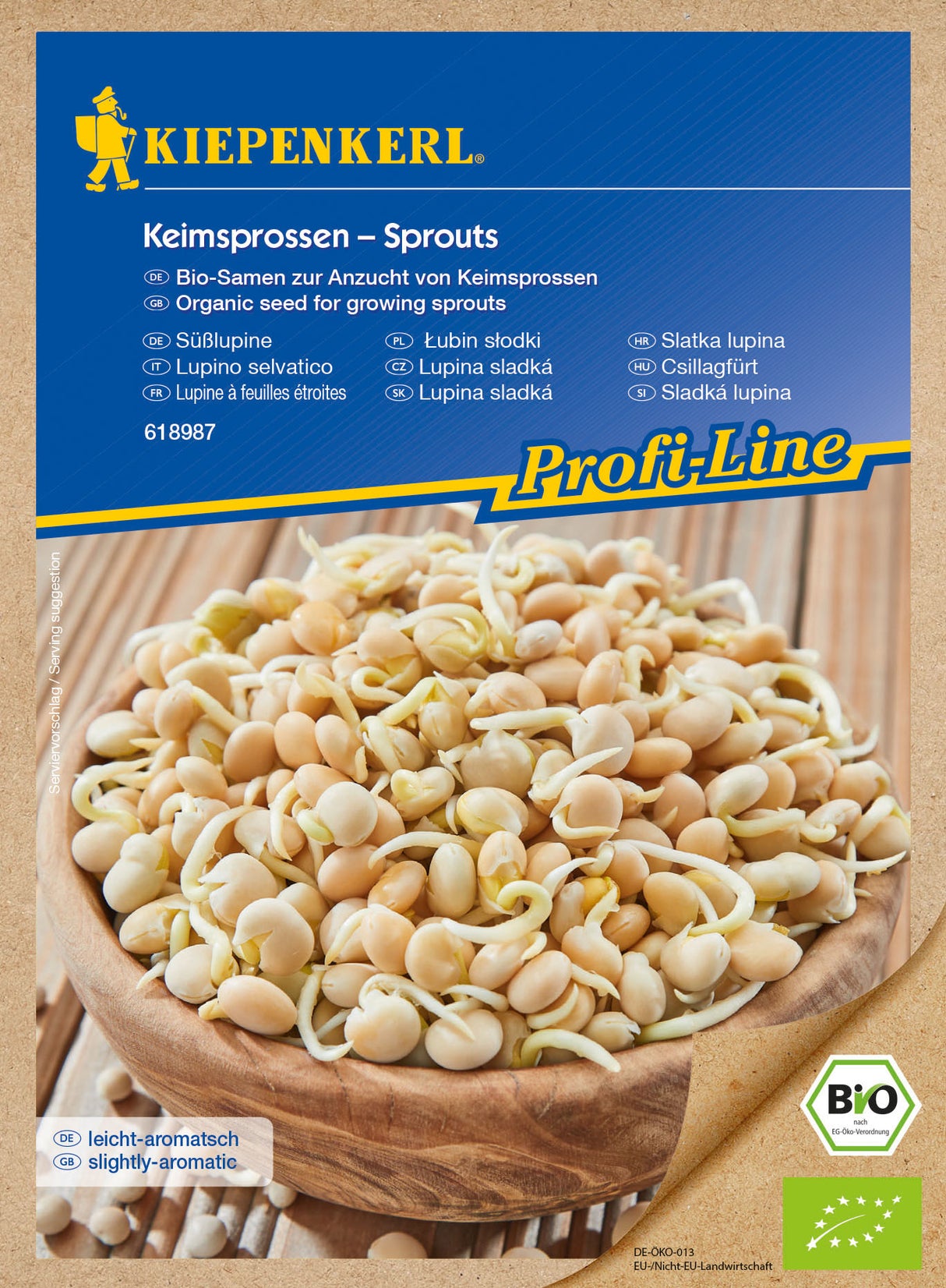 Kiepenkerl BIO Keimsprossen Süßlupine