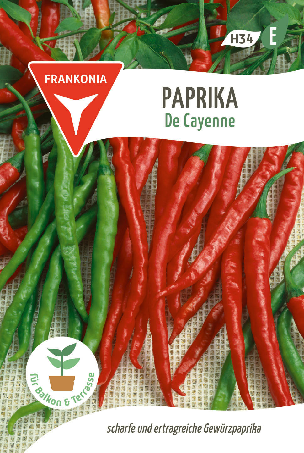 Frankonia Samen Gewürzpaprika De Cayenne