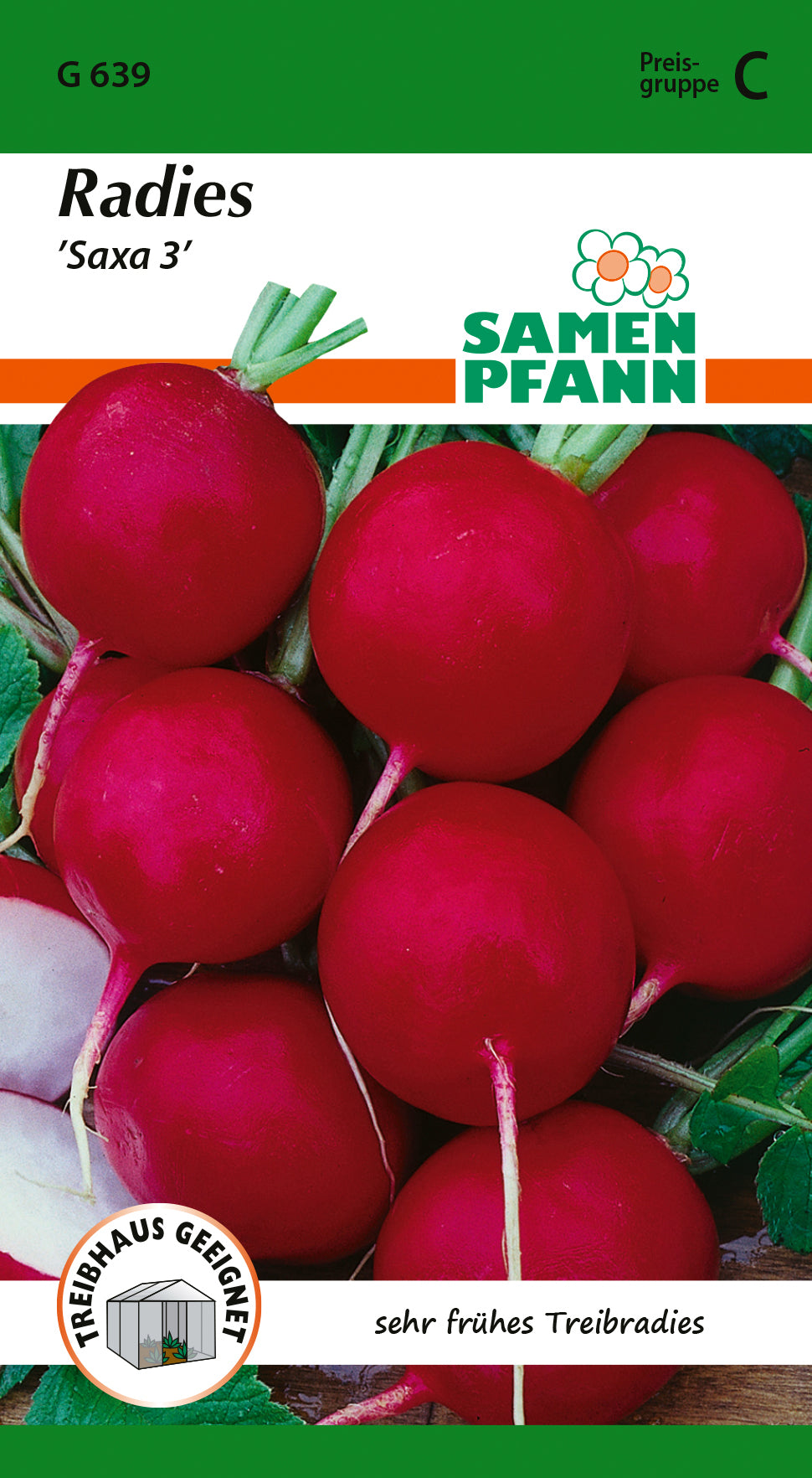 Samen Pfann Radies Saxa 3
