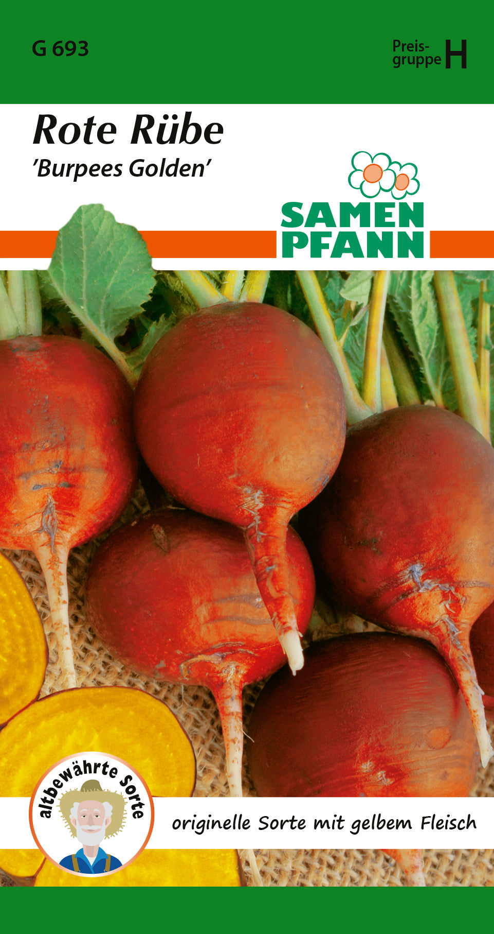 Samen Pfann Burpees Golden Rote-Beete