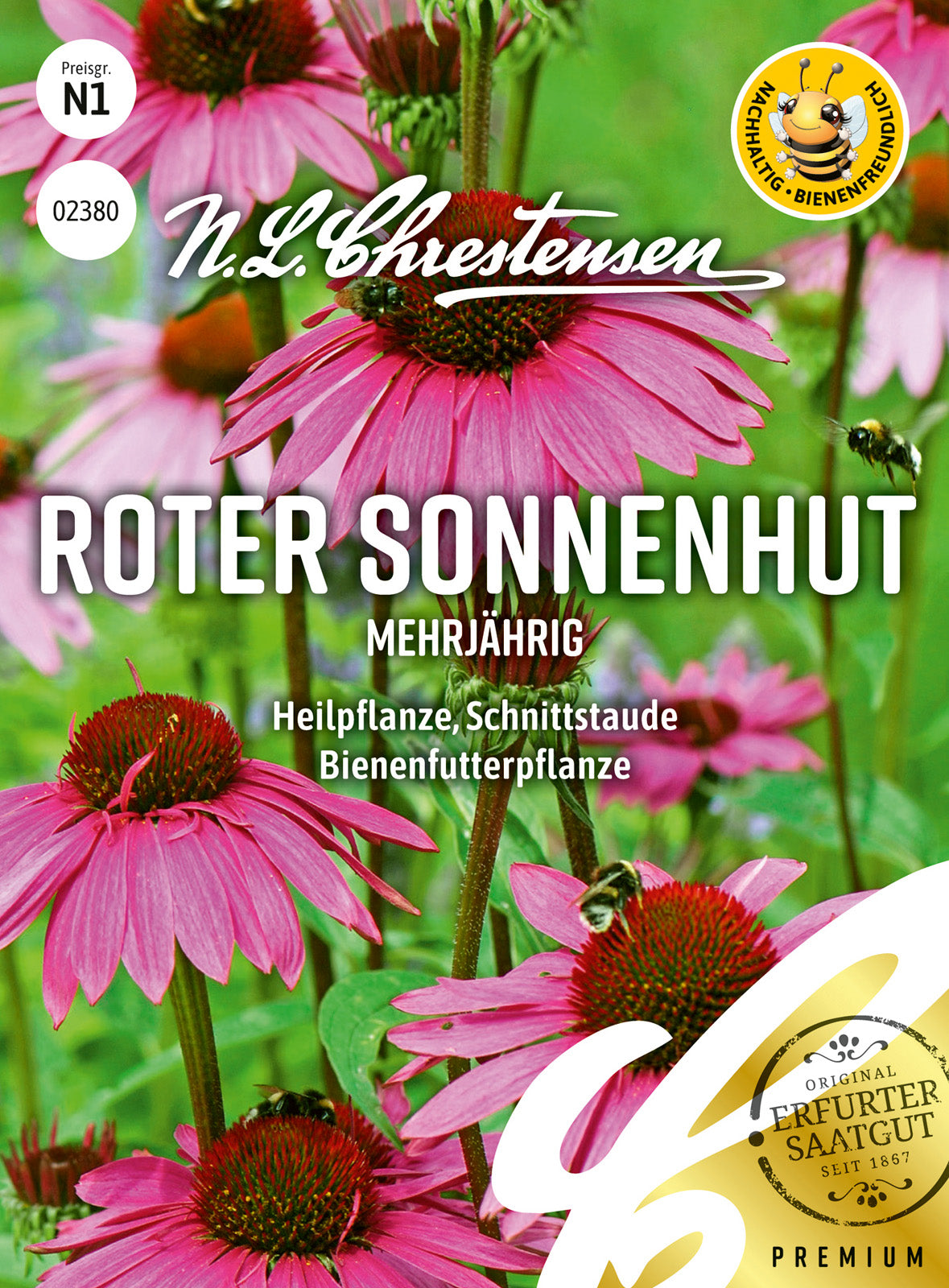 N.L. Chrestensen Roter Sonnenhut mehrjährig