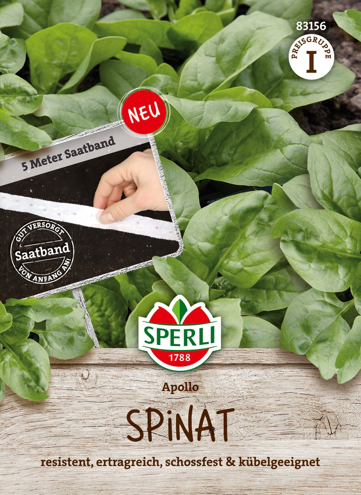 SPERLI Spinat Apollo, F1