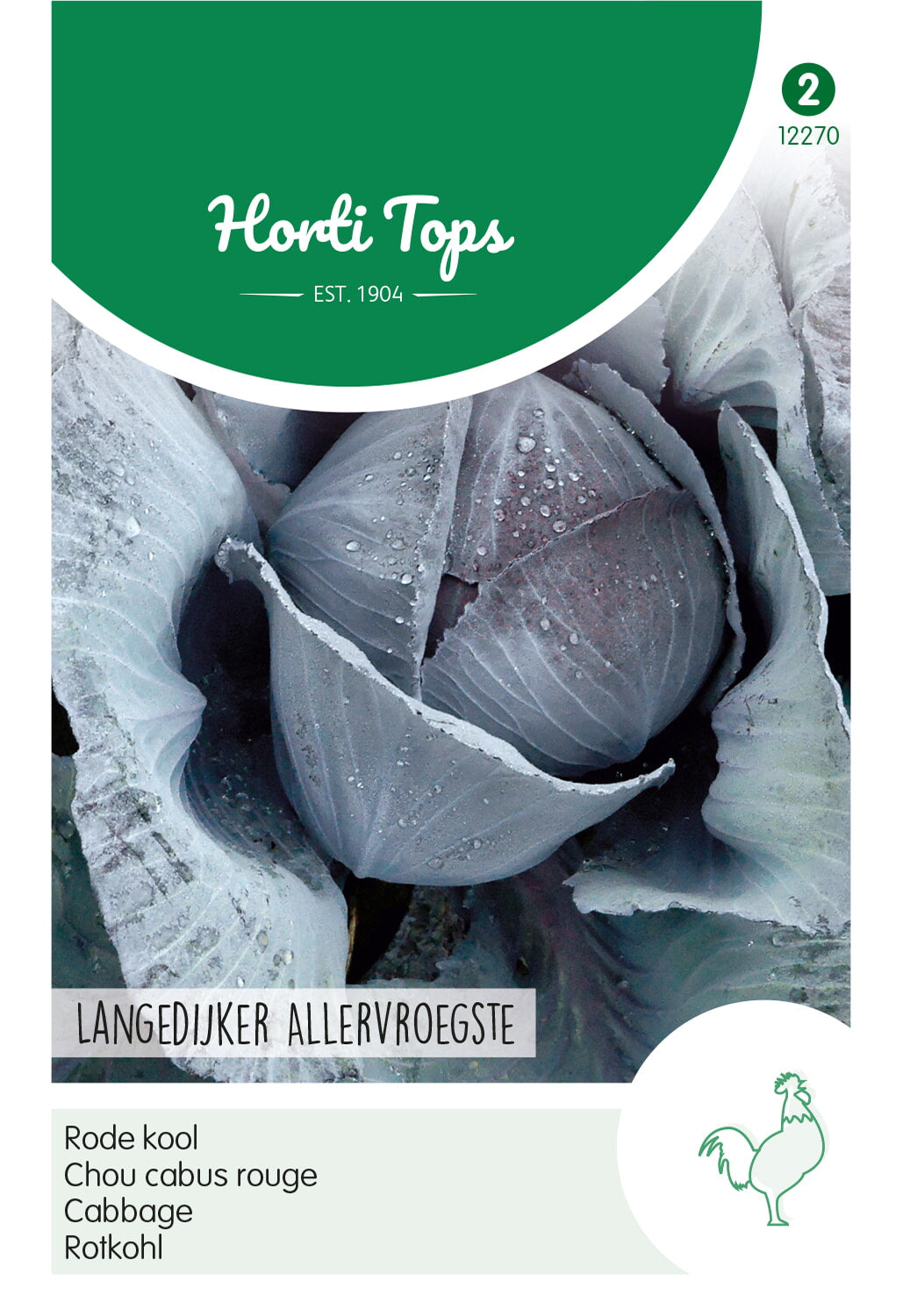 Horti Tops Rotkohl Langedijker Allervroegste