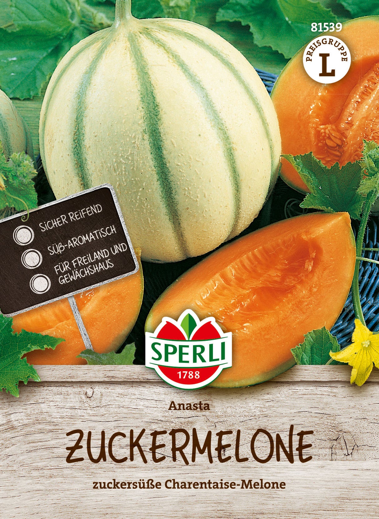 SPERLI Zuckermelone Anasta