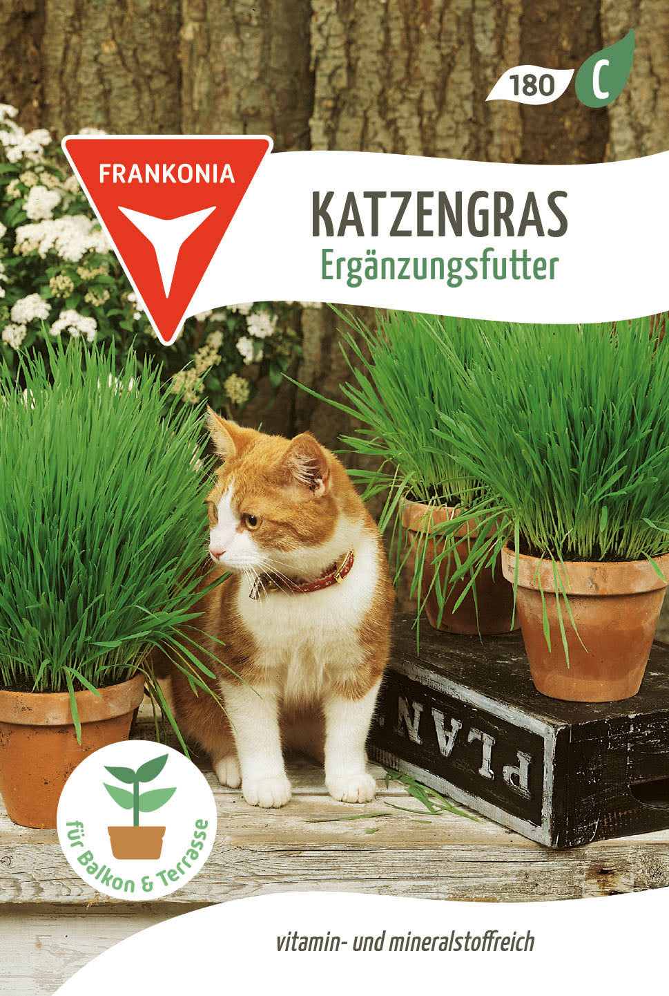 Frankonia Samen Gräser Katzengras Ergänzungsfutter
