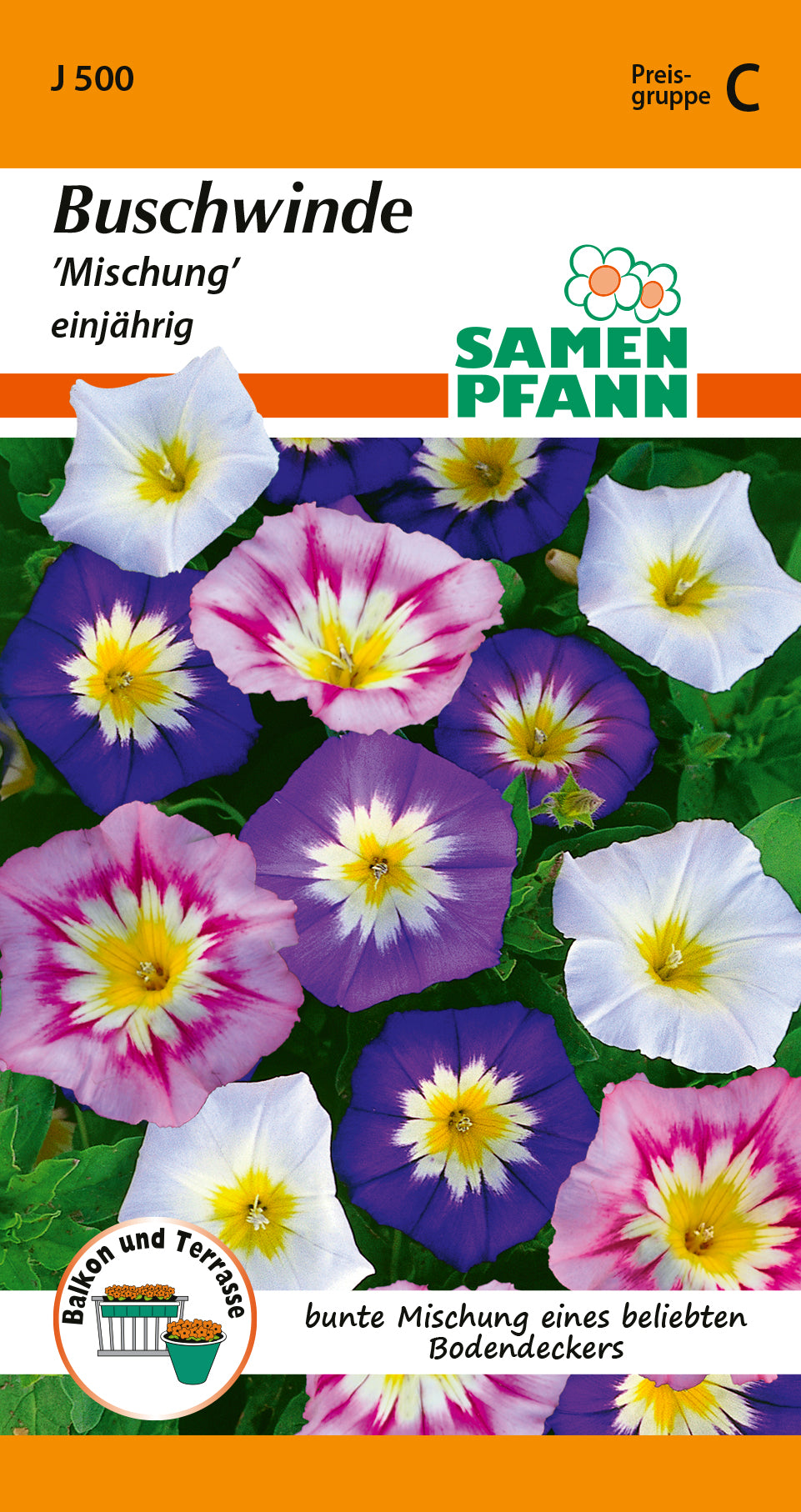 Samen Pfann Mischung Buschwinde