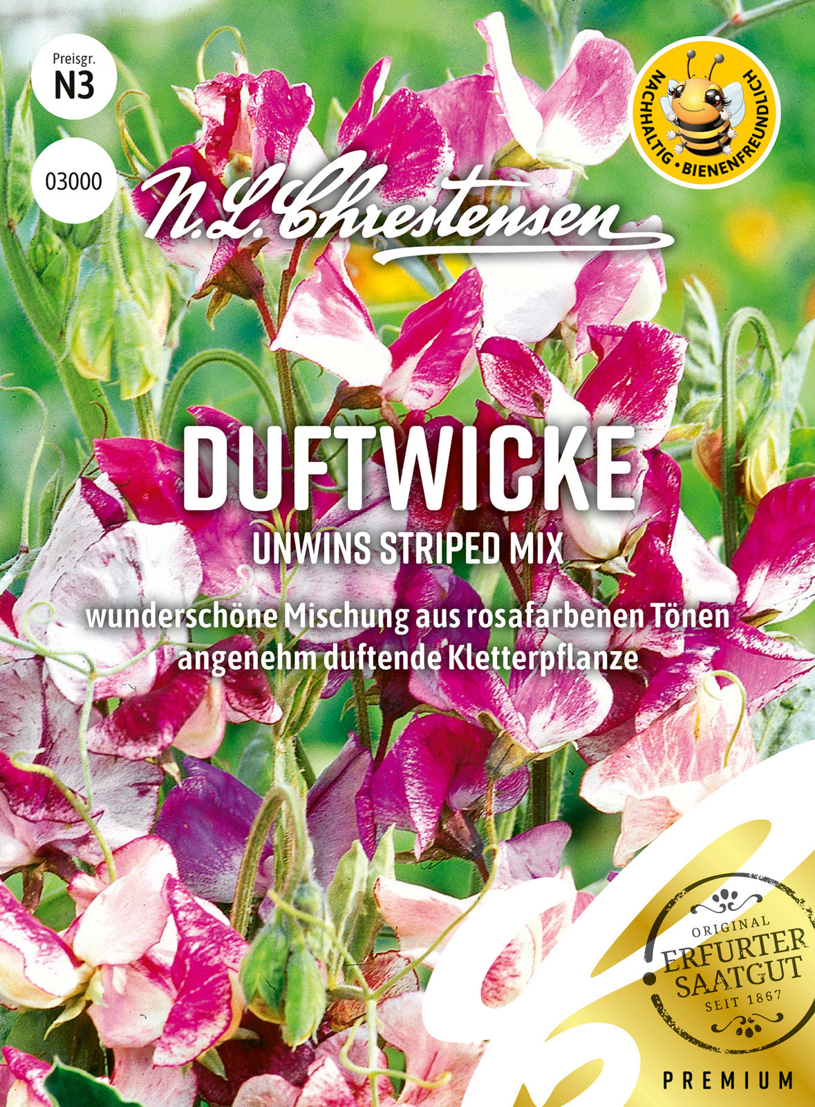N.L. Chrestensen Duftwicke Unwins Striped Mix