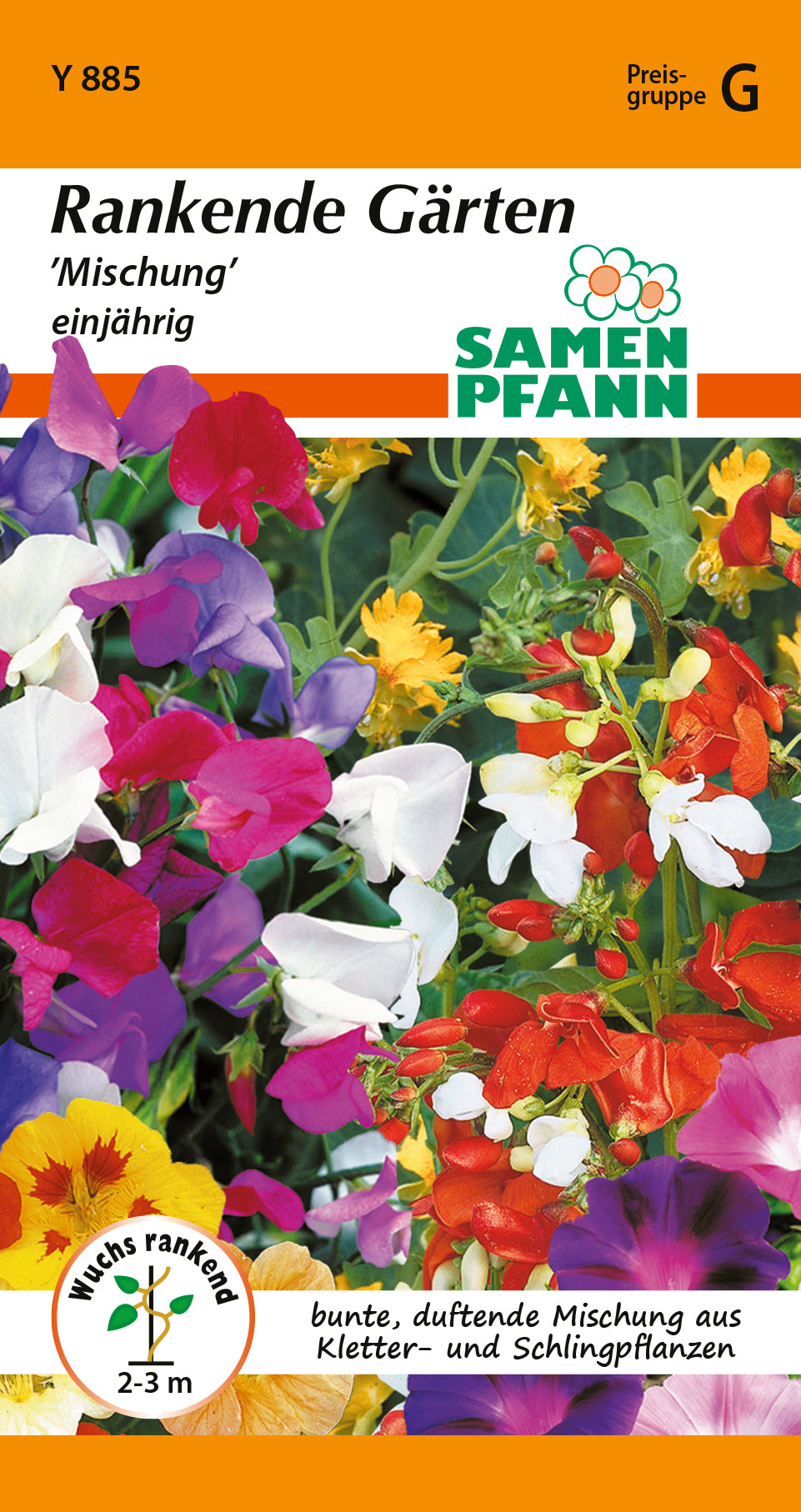 Samen Pfann Mischung Rankende Gärten